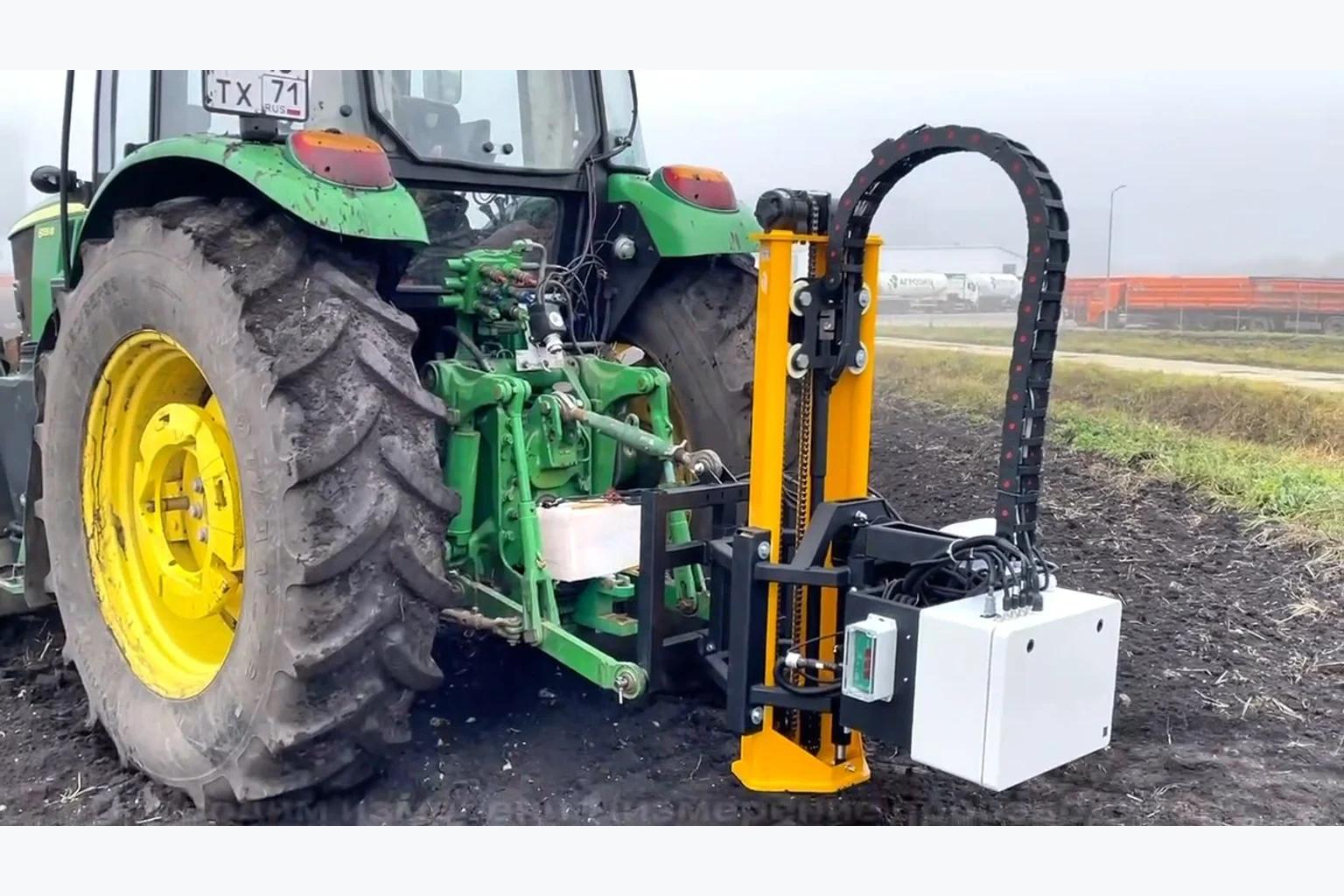 COGNITIVE AGRO PILOT для трактора с ИИ: Внесение веществ на поля